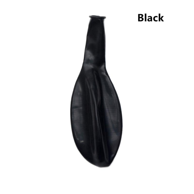 18 Zoll große einfarbige Latexballons mit heller reflektierender Oberfläche, verdickter viereckiger runder Ballon