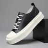 2025 autumn new men's sports and leisure board shoes Japanese commuter versatile men's shoes solid color high street handsome board shoes