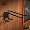 Extension Cord Wall Hangers U-Shaped Garage Storage Utility Hook, Heavy Duty Carbon Steel Hanger, Mounted Space Saving Holder for Cords Cables