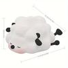 Touch Sensor Silicone Lamb Night Light Three Level Dimmable LED Sheep Night Lamp Ambient Lighting Timer Function