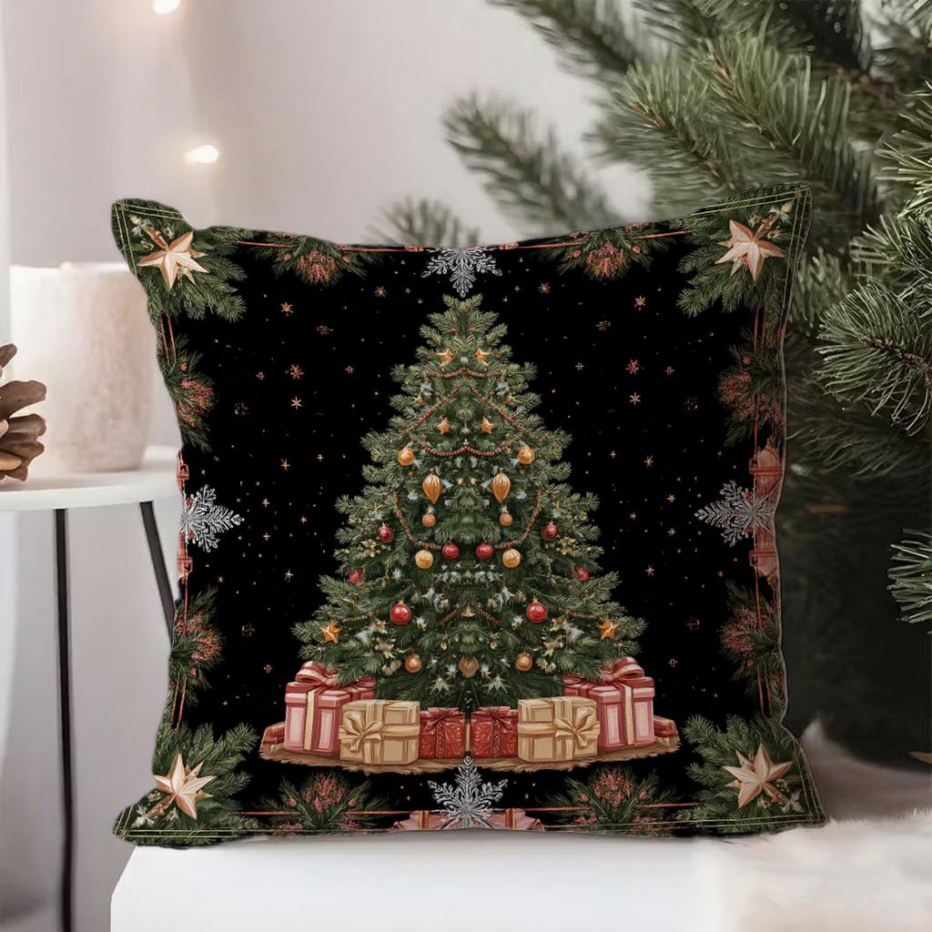 Christmas-Themed Pillow Coverssuitable For Sofa Car Bedroom Decorative Cushion Cover Pillow Cover