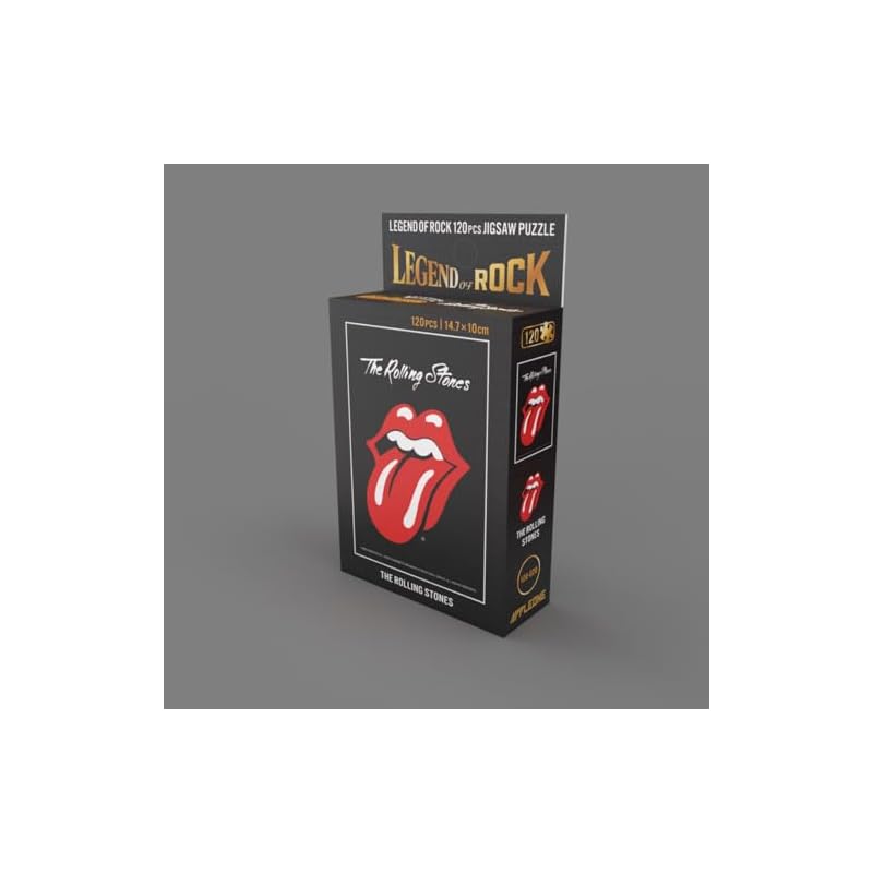 APPLEONE 120-020 The Rolling Stones Record Jacket, 120-Piece (14.7x10cm) Jigsaw Puzzle, Postcard Size, Mini Puzzle, Made in Japan
