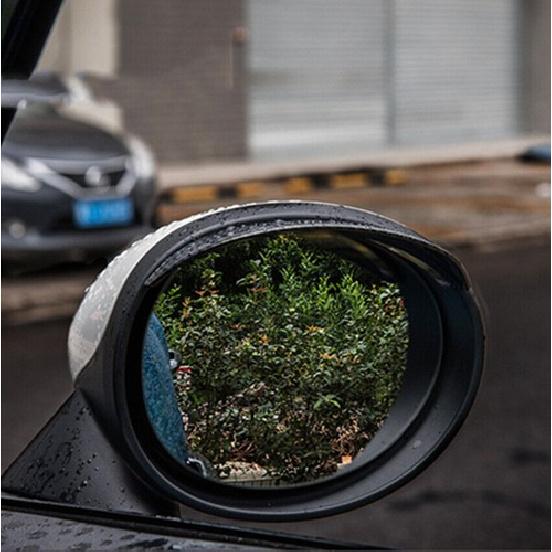Carbon Fiber Rearview Mirror Rain Eyebrow Cover Trim 2x For Mini Cooper F55 F56