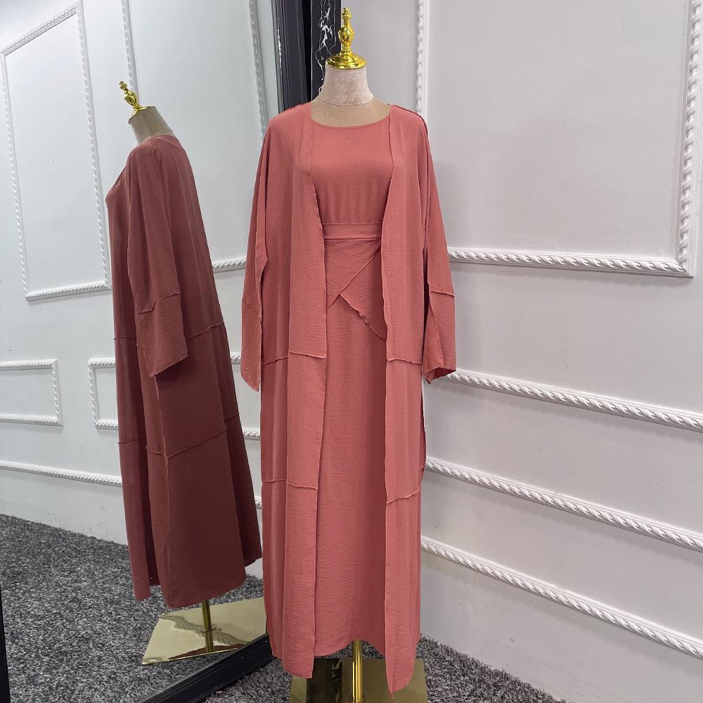 

Loriya Solid Color Three-Piece Set LR522 - Turkey & Dubai 2022 Edition L