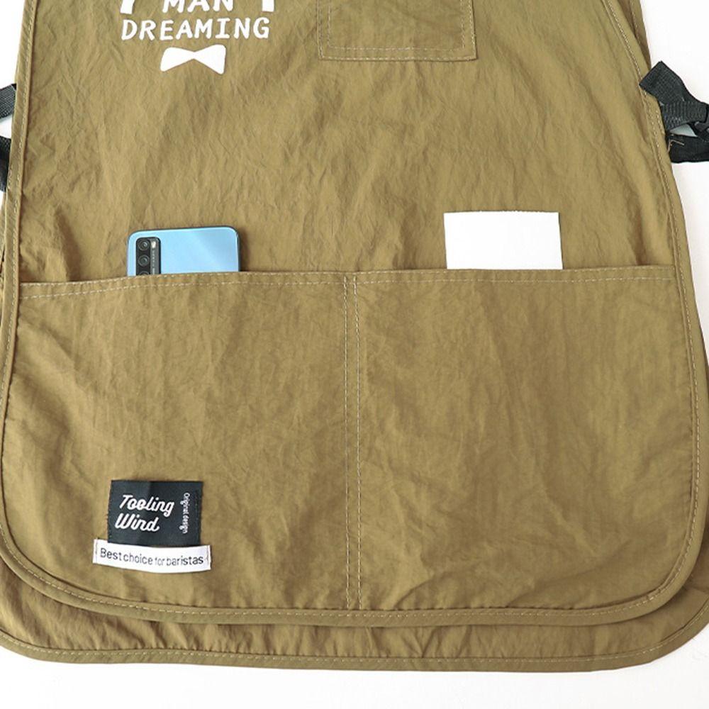 Waterproof Chef Apron Cartoon Catering Work Clothes Fashion Kitchen Vest Apron  for Home Kitchen