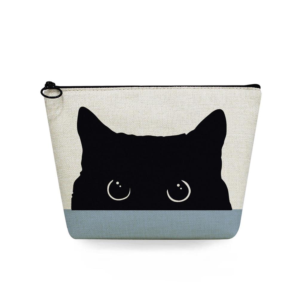 Women Cat Print Cosmetic Bag Toiletries Organize Travel Storage Case 6789