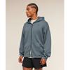 Gymshark Conditioning Club Washed Zip Through Hoodie Iron Blue A4c3m Ud82