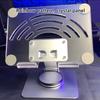 Foldable Tablet Stand With 360 degree Rotation Height Adjustment Aluminum Holder For 12.9Inch Devices