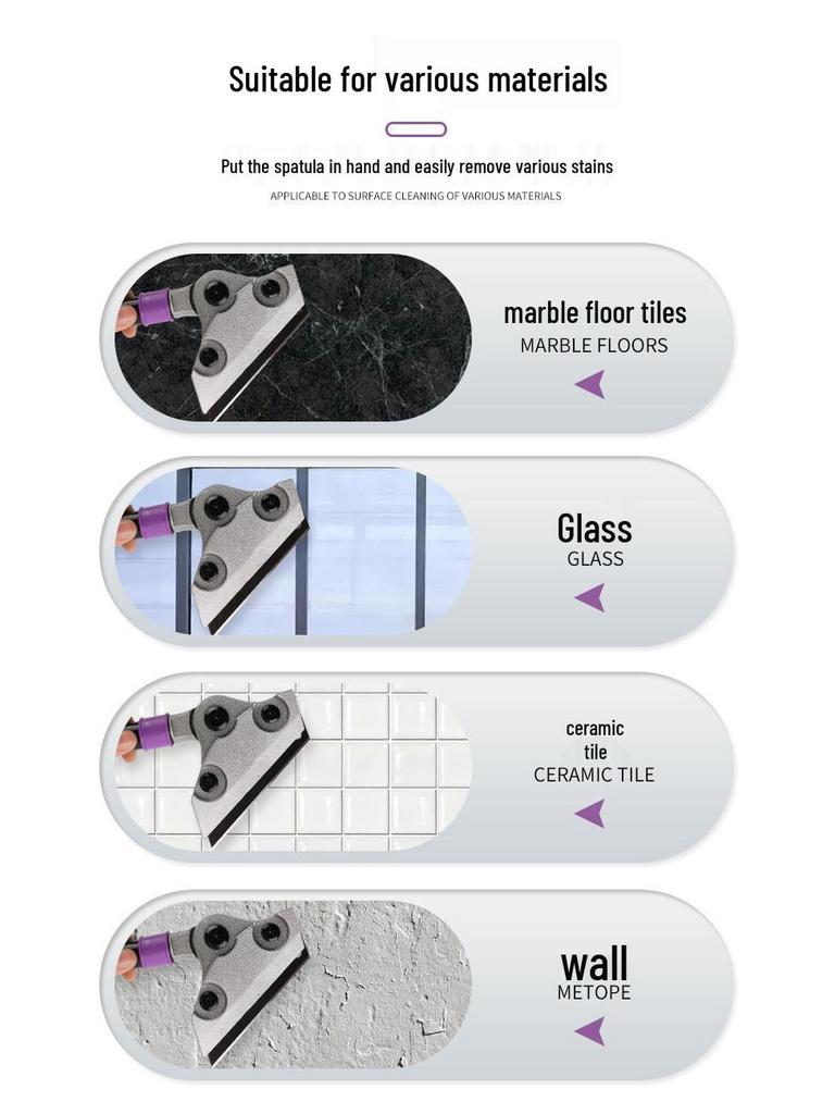 Telescopic Long Handle Heavy Duty Scraper for Grout and Glue Removal