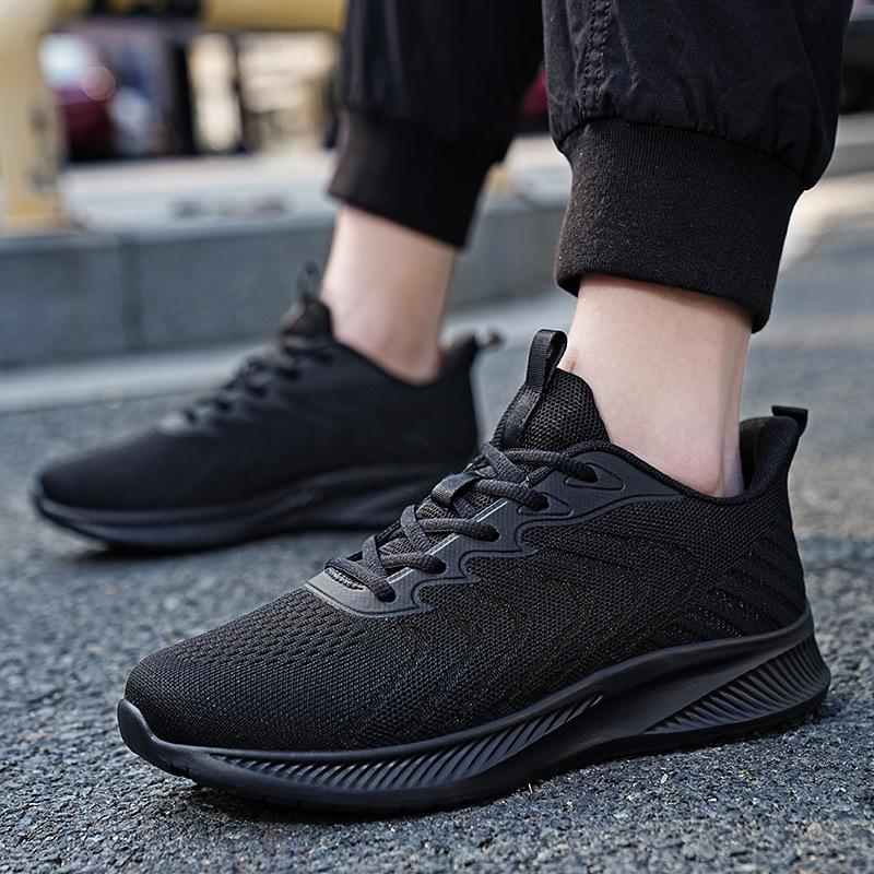 Summer 2025 foreign trade large size 48 mesh sports shoes men's shoes lightweight fitness men's running shoes tide spot