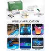 Underwater Lights LED Submersible Pool Lights Rechargeable 200FT Remote Control Swimming Pool Light with Timer Color Changing