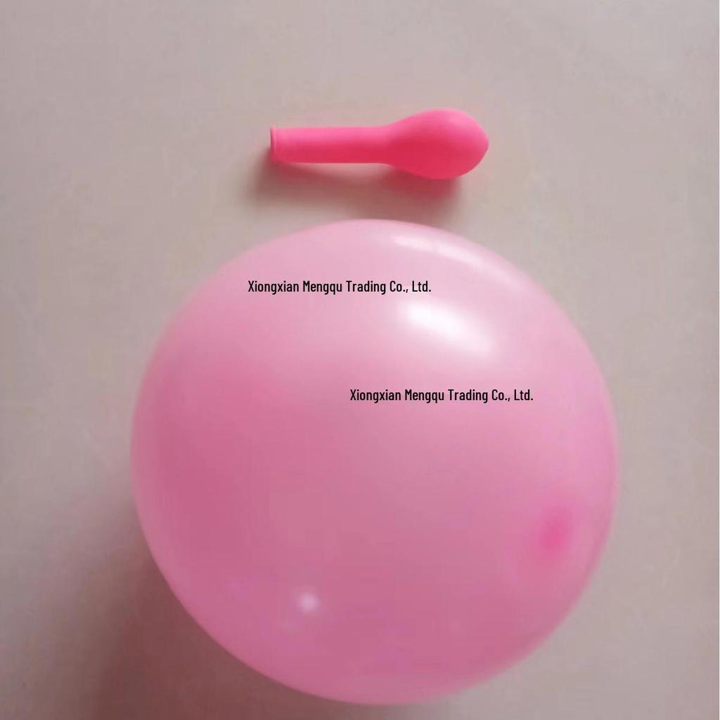 Frosted Round Balloons - 5", 10", 12" Thickened Latex for Birthday & Wedding Decorations