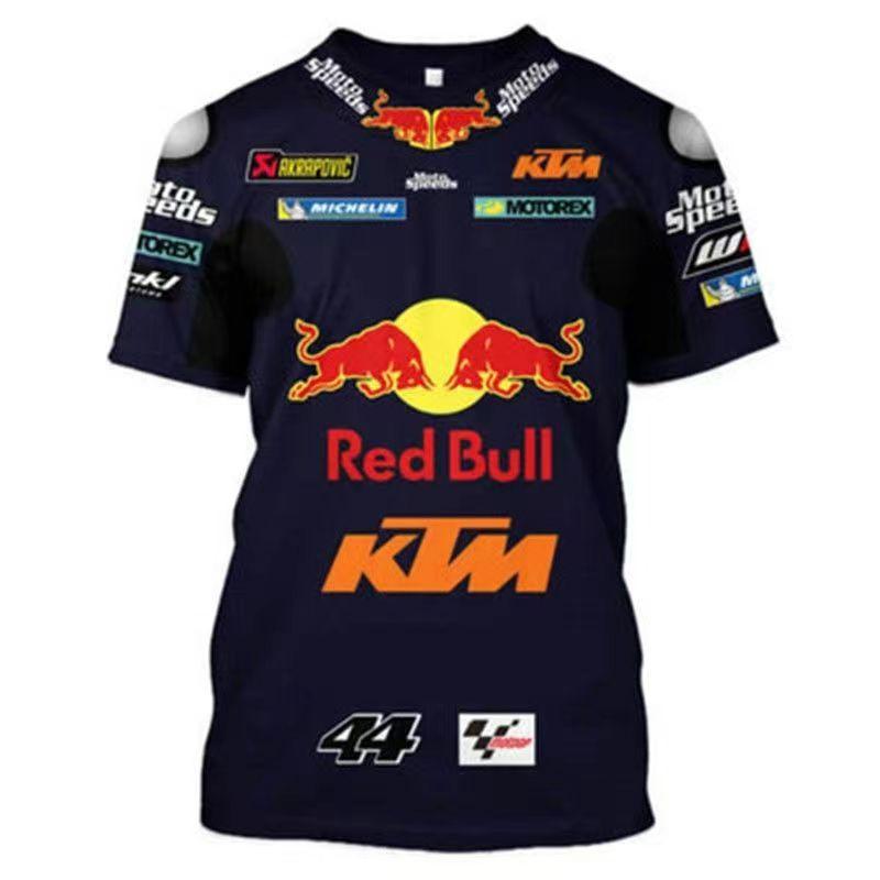 T-shirt Esclusivamente da Uomo, T-shirt a Maniche Corte Girocollo Stampata Digitalmente 3D L