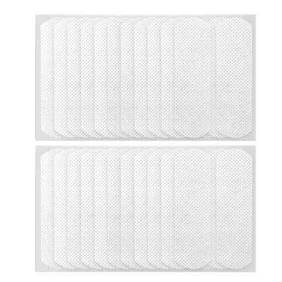 25 Sheets 50 Pieces Non Woven Fabric Patches Skin Cracks Protection Patch Adhesive Cloth Patch for Hand Foot