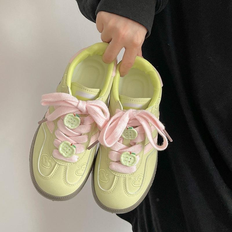 

Summer platform white shoes women s leather versatile student breathable sports and leisure board shoes 35 зелёный