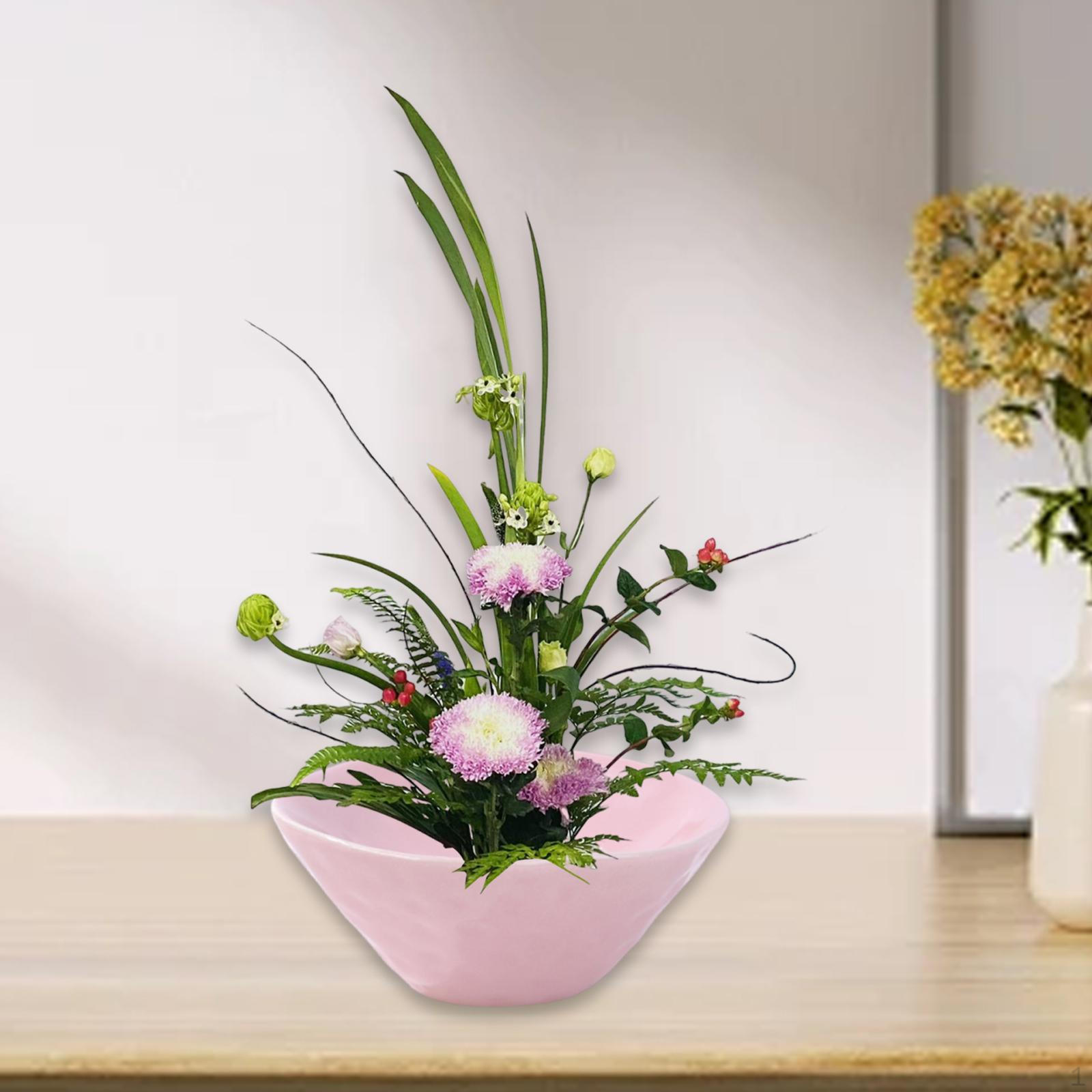 Flower Holder Pot for Floral Display And Arrangement