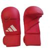 Adidas Karate Fist Protector, Thumbless, 2.0, WKF Approved // Adidas Fist Protector, World Karate Federation Approved (Red, Large)