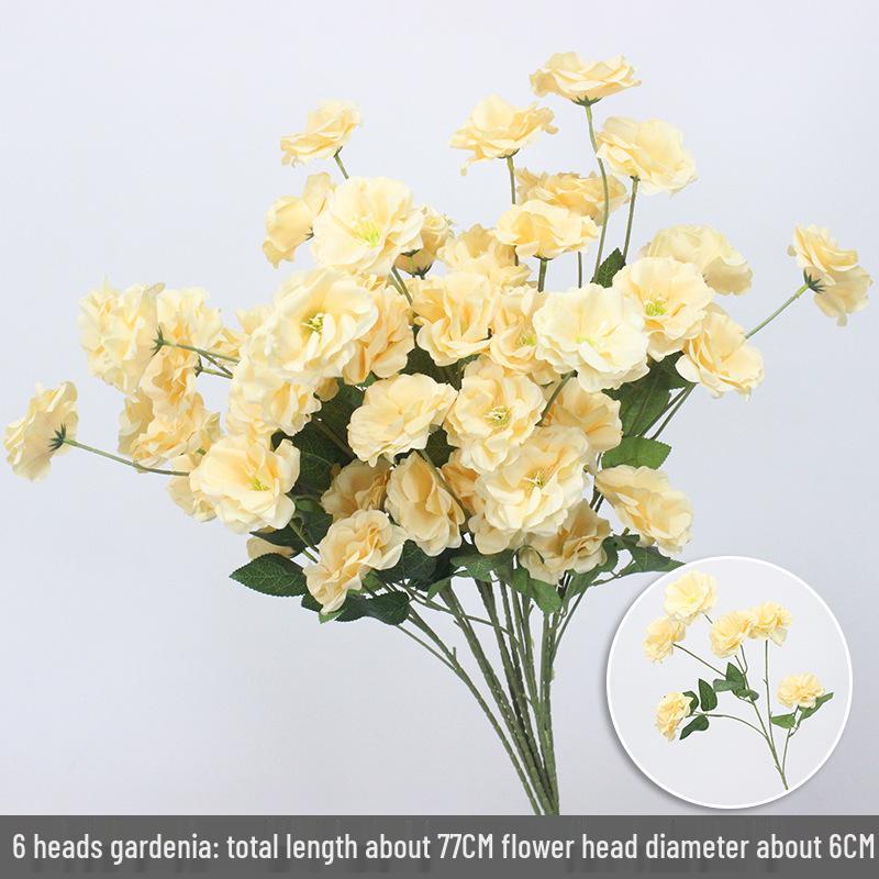 Champagne Silk Flower Wedding Decor - Artificial Ceiling & Aisle Floristry Elements