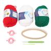 Knitter Looms Set Sock Weaver with Crochet Hook Knit Yarn Sock Knitting Machine for DIY Christmas Beginner