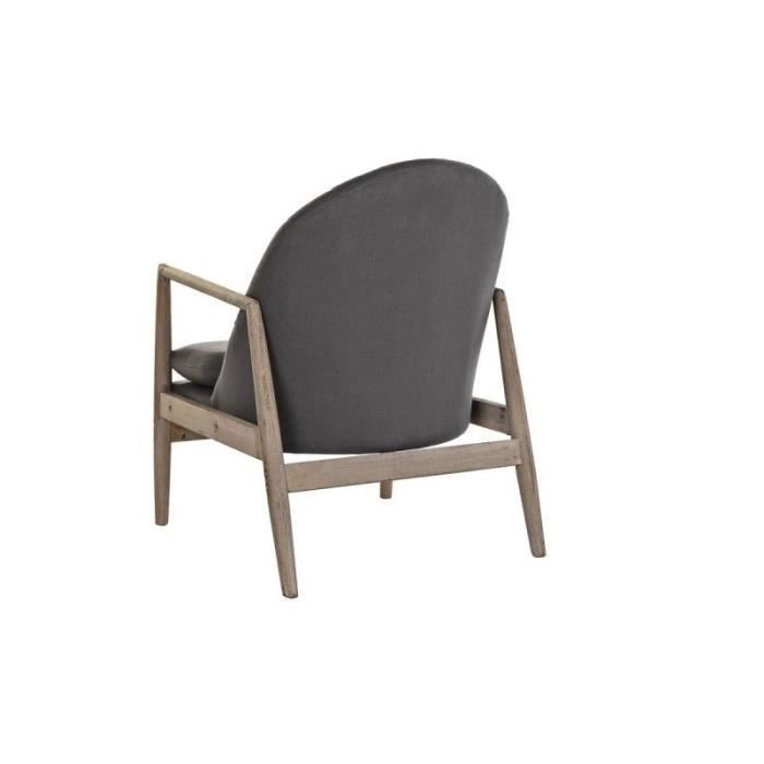 Siège Thyann Sapin Polyester Gris foncé Moderne (67 x 70 x 89 cm)