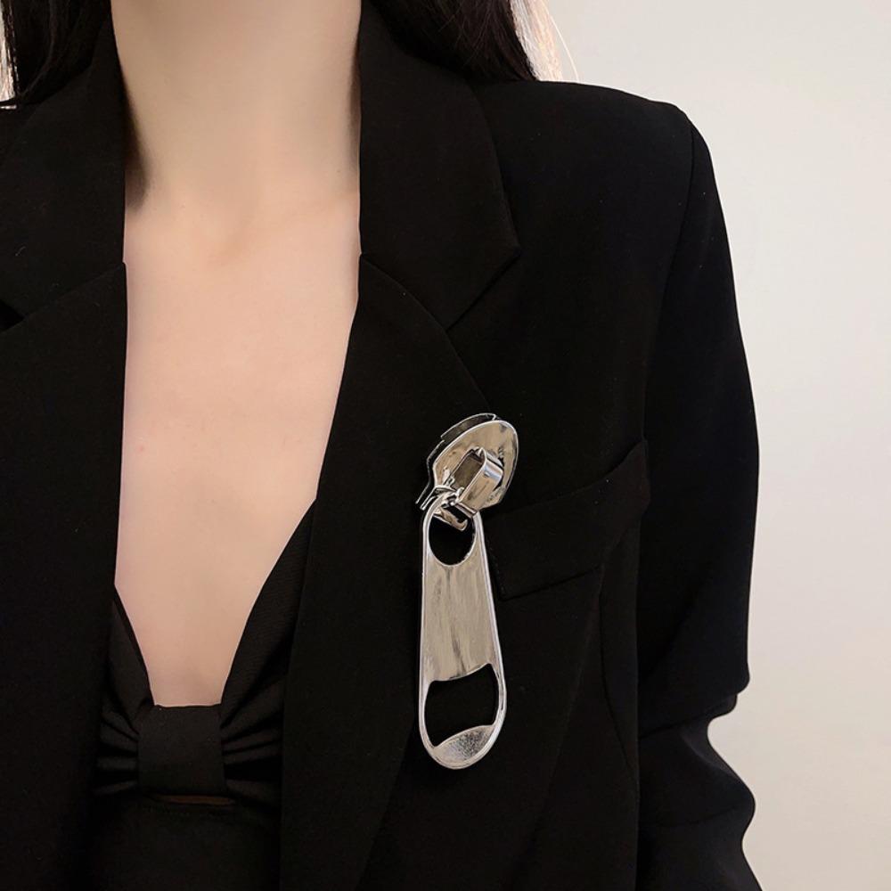 

Гальваническая брошь в европейском и американском стиле, модная большая свадебная брошь из сплава