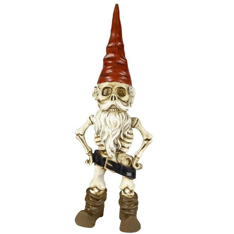

Статуя Скелет Гном Фигурка Смола Садовая Скульптура Дворовое Искусство Домашний Декор Полка Men
