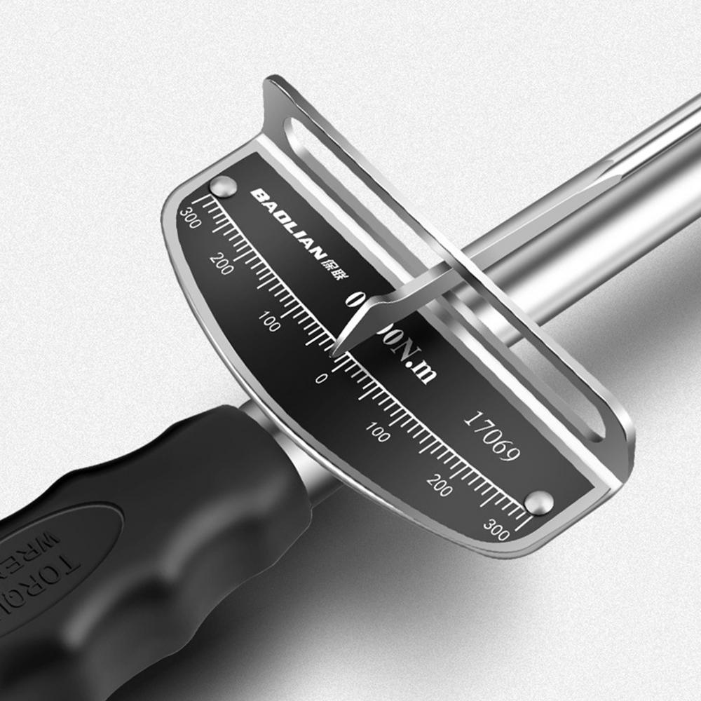 

Динамометрический ключ для мотоцикла 0 -300 Нм Динамометрический ключ для технического обслуживания автомобилей Шинный ключ Для точной регулировки крутящего момента оборудования