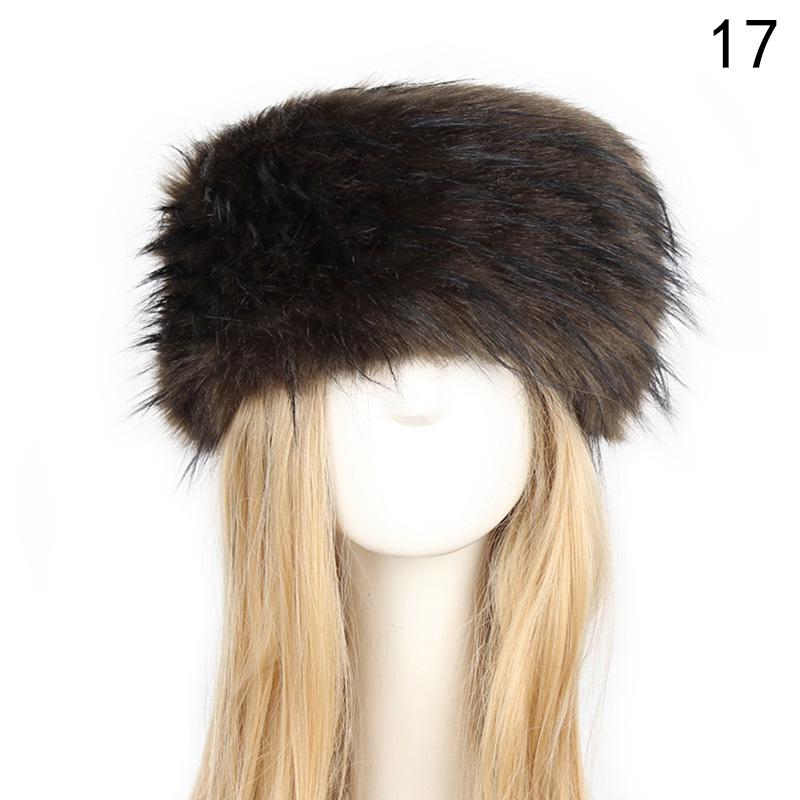 Girl Fur Hat Earwarmer Ski Hats Fashion 