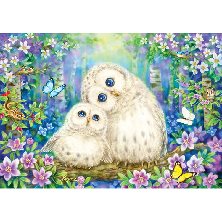 Puzzle de 1000 de piese - O dimineață în pădure plină de iubire, puzzle coreean popular