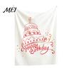 Integrated Hanging Cloth Baby Birthday Backdrop, Greenery Forest Banner for Boy Girl, Banquet Decoration 100 Day Celebration Party Decorations, Photo