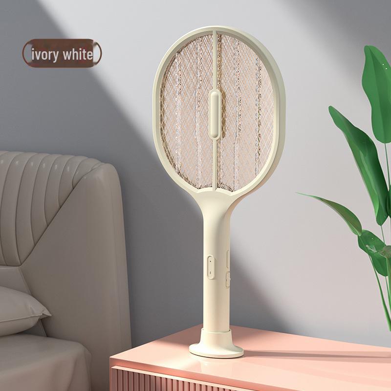 

Складна USB-акумуляторна електрична мухобійка 4-в-1 для дому, гуртожитку та офісу.