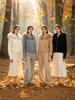 Women's Hooded Knit Cardigan with Fur Collar, Slim Fit, Short Loose Sweater for Autumn/Winter