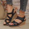 Fashion Summer Women Shoes Sandals Open Toe Walking Shoes Soft Ladies Shoes Wedge Women Shoe Party Sandal Women Female Footwear
