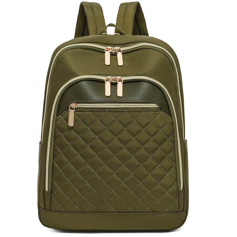 

Женский компьютерный рюкзак Бизнес Рюкзак большой вместимости Студенческая дорожная сумка зелёный