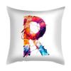 Colorful Creative Letter Decorative Pillowcase Living Room Office Home Pillowcase Car Ornaments