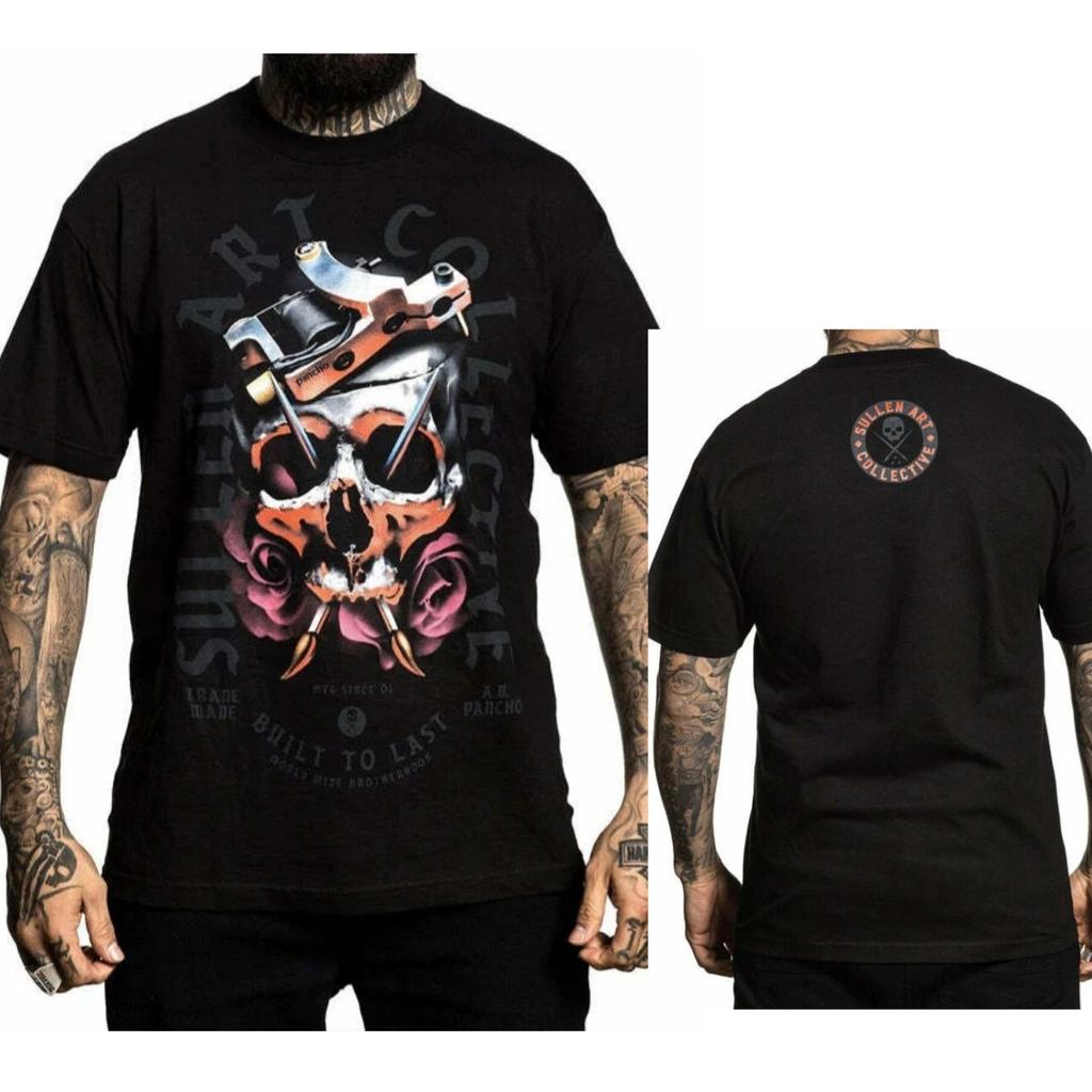 Sullen Unisexs Tshirt PANCHO Tattoos Urban Design Premium Quality Highend Luxury Unisex Style Both of Unisex and Unisex