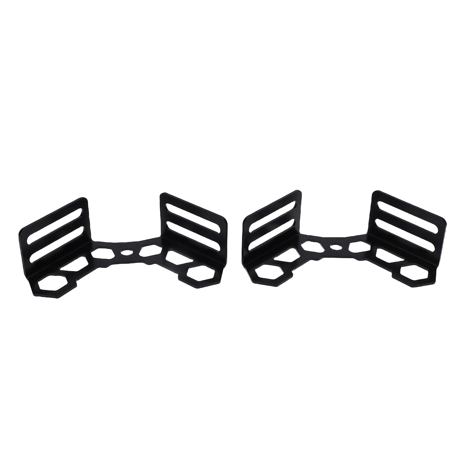 2pcs Truck Bed Rail Corner Gussets Steel Front Bed Tie Down Anchor Mounting Bracket Replacement for Toyota Tacoma 2005