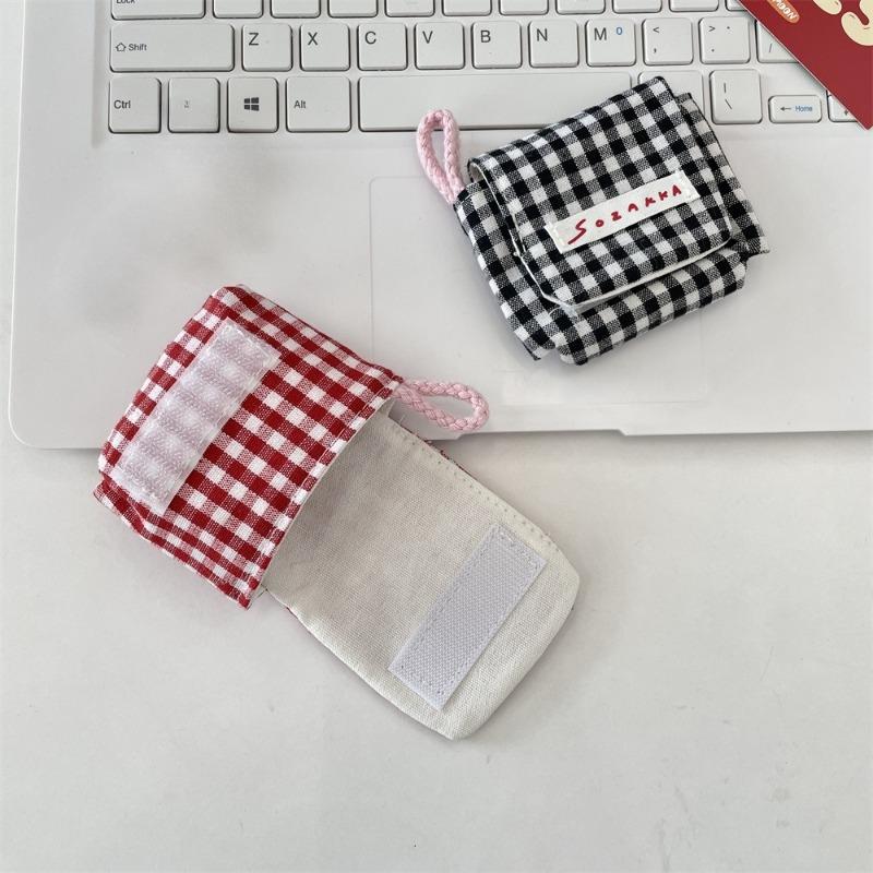 Mini Cute Earphone Protective Cover Earphone Storage Bag Portable Clamshell Soft Shell Bluetooth Earphone Bag