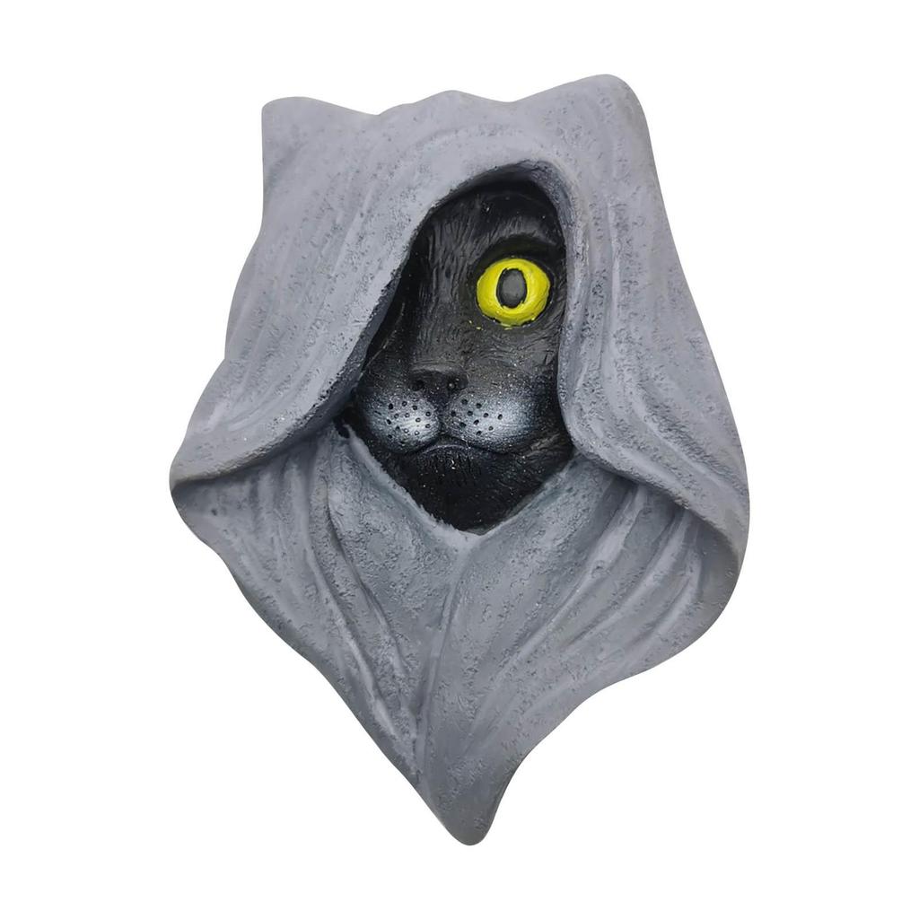 Interesting Halloween Mysterious Hat Cat Eye Atmosphere Decoration Home Door Decoration