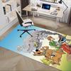 Scooby-Doo Office Chair Mat for Home Office Desk Floor Protection Non-Slip Kitchen Dining Table Mats Sofa Carpet Gift
