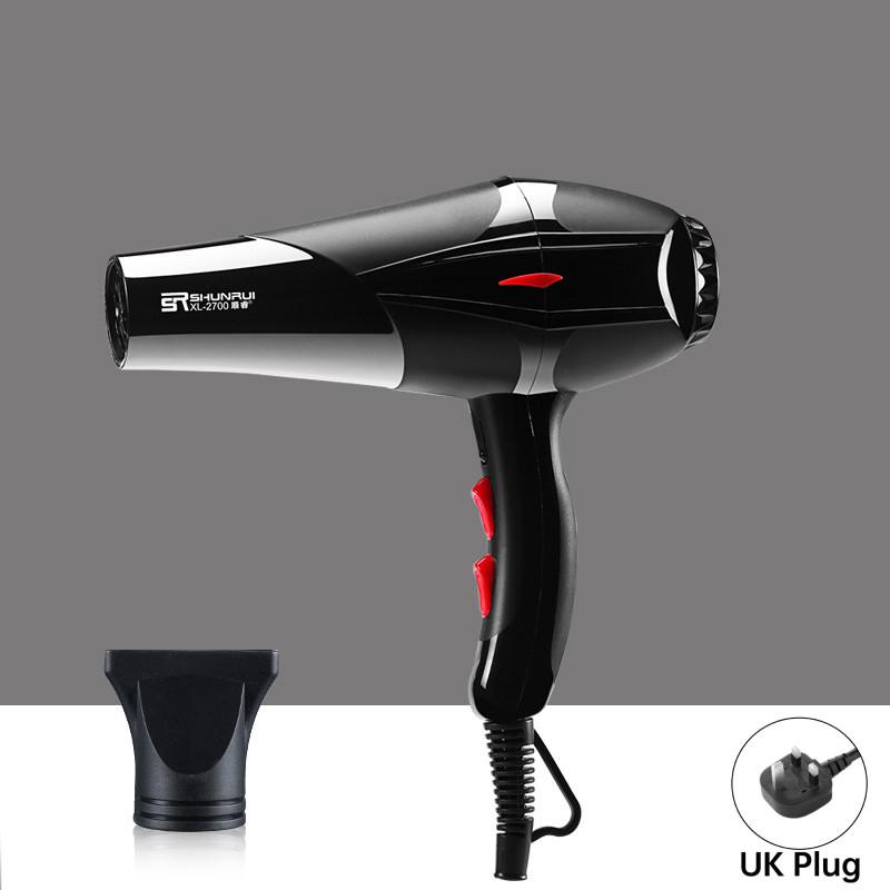Professional Hair Dryer With Concentrator Nozzle For Home And Salon Use