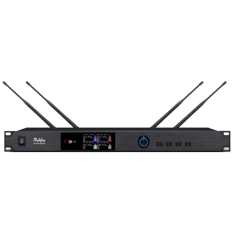 Runpu Professional Wireless Quad Gooseneck Microphone System (CN version)