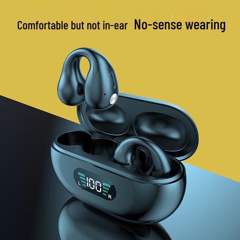 Bach Johann Q80 Non-In-Ear Bluetooth Clip-On Earbuds