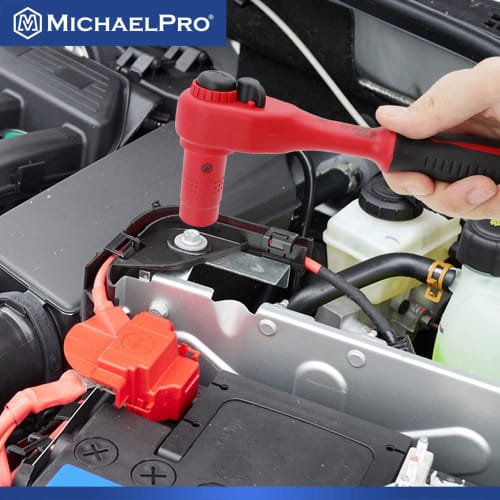 MichaelPro 16-Piece 3/8-Inch Drive VDE Insulated Tool Set, Includes Sockets, Bits, Sockets, Wrenches, and Ratchets, MP005047