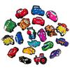 Lightning McQueen Cartoon Clog Shoe Charm - Cute Floral Rubber Accessories