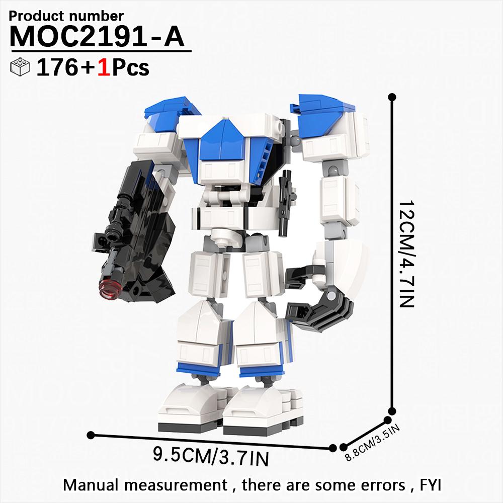 MOOXI Movie Series Set MOC Bricks Robot Compatible With Action Figures Model DIY Sets Adults Building Blocks Toys For Kids Gifts
