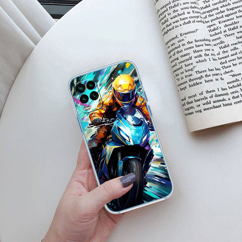 MH92 Motorcycle Racing Phone Case for Motorola G34 G32 G31 G14 G15 G84 G62 E32 G24 G72 G71 G73 G85 G200 G60 G52 G51 G50 G42 G41 G32 G30