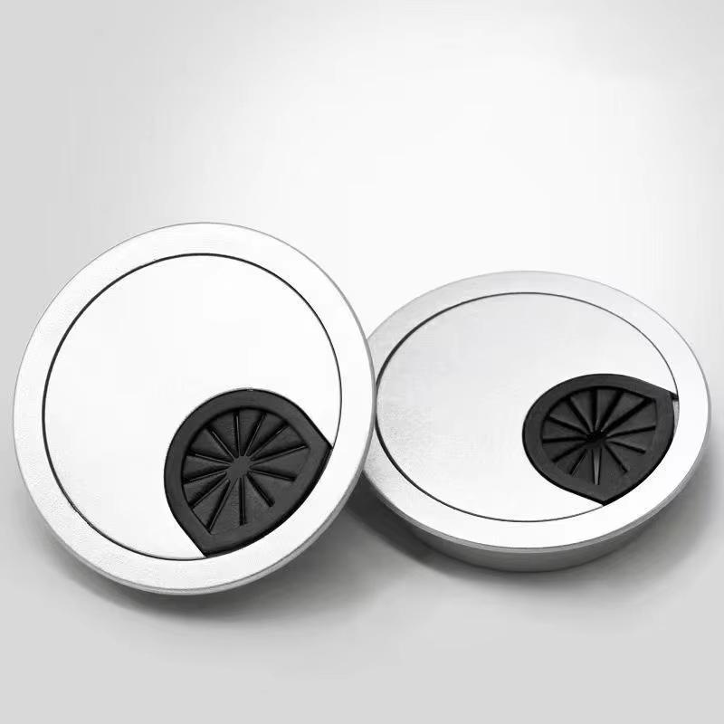 Desk Cable Grommets Eco-friendly Material Durable Multiple Styles Easy Install for Home Office Desk