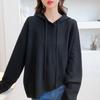 Felpa con cappuccio da donna MOKANA, elegante, a maniche lunghe, MKNJD3481