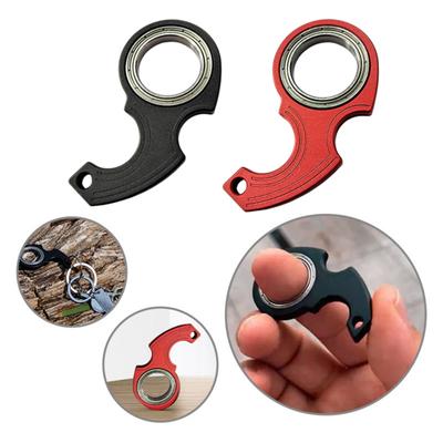 Spinner Heavy Duty Metal Stress Relief Pocket Size Key Ring Kids Adults Index Finger
